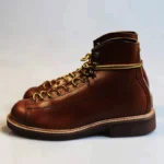 Genuine Cow Leather Vintage Leather Motorcycle Boots | Handmade Winter Work Ankle Boots 3