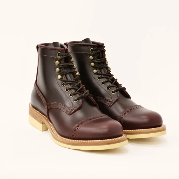Men’s Handmade Retro Moc Toe Monkey Boots – Goodyear-Welted Leather Motorcycle Boots 20