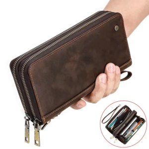 HeritageCraft™ Genuine Leather Men Clutch Wallet