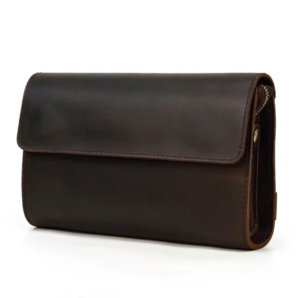 Premium 100% Genuine Leather Men’s Clutch Wallet 1