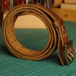 MachoForge⢠Vintage Double-Needle Leather Belt 4