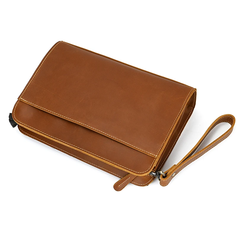 Premium 100% Genuine Leather Men’s Clutch Wallet 64