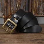 Premium Pure Cowskin Belt - 3.8 cm VeroLux™ Genuine Leather Belt 5