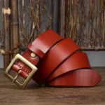 Premium Pure Cowskin Belt - 3.8 cm VeroLux™ Genuine Leather Belt 6