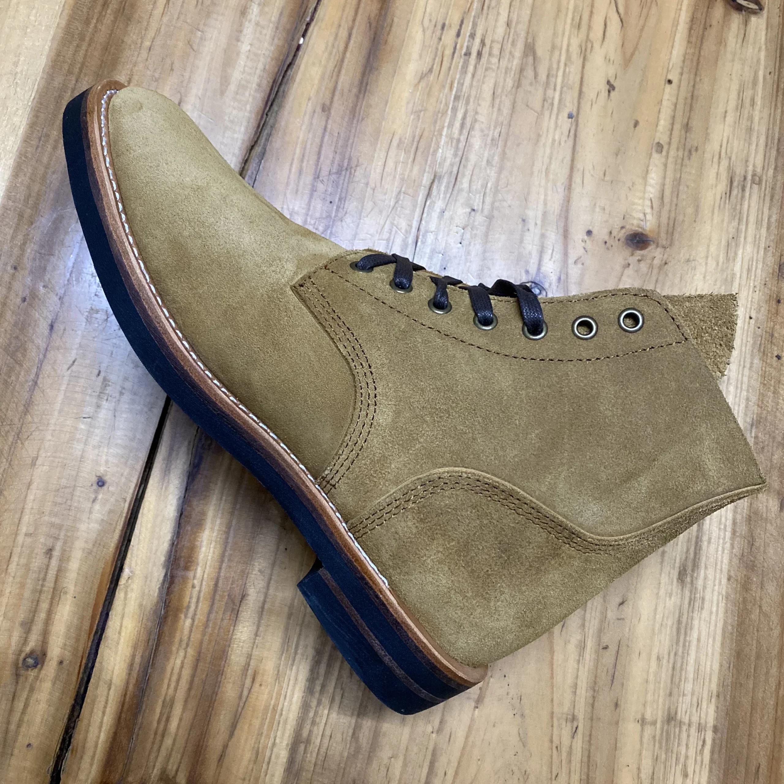 35–52 Superb Handmade Goodyear Welted Genuine Italian Cow Leather Suede Boots – Custom Made 2