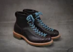 UNITYPUREMAX™ Men’s Handmade Retro Moc Toe Monkey Boots – Goodyear-Welted Leather Motorcycle-Style Boots