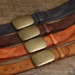 Ultimate 3.8cm RanchRider™ Vintage Cowboy Leather Belt 5