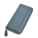 BellaGuard™ RFID-Blocking Lichee Cowhide Long Wallet 2