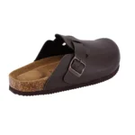 AeroLuxe™ Women’s Retro EVA Leather Clogs – Ultra-Light Garden Slides with Full-Grain Leather Insole 4