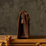 HeritageHaven™ Vintage Cowhide Clutch 3