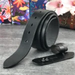 StrapSavvy™ 3.8cm Retro Genuine Leather Belt Strap – 95–130cm Men’s Cowhide Belt (Buckle Not Included) 5