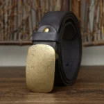 Ultimate 3.8cm RanchRider™ Vintage Cowboy Leather Belt 3