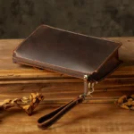 HeritageHaven™ Vintage Cowhide Clutch 4