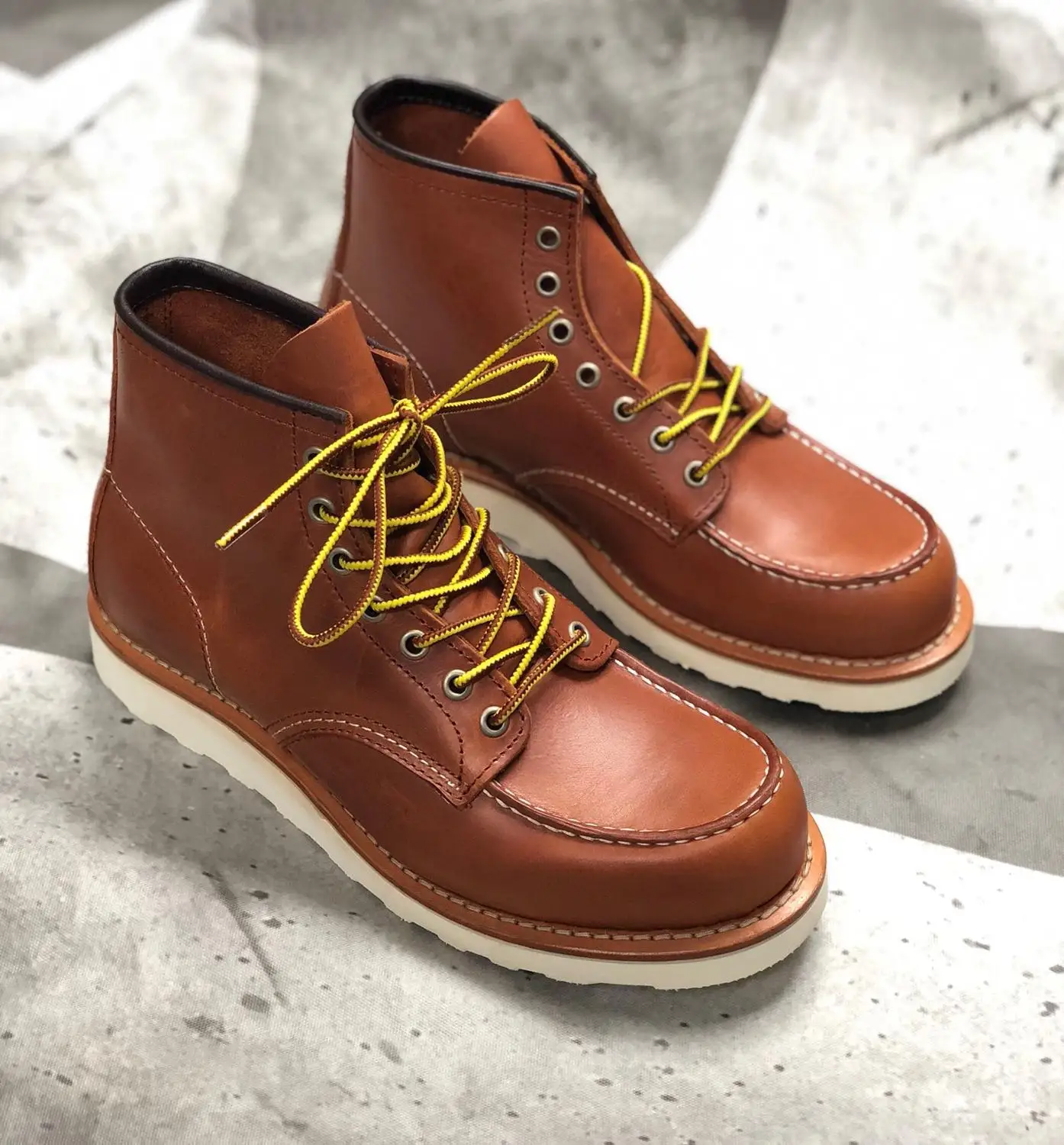 Genuine Italian Cow Leather Handmade Rider Boots 5