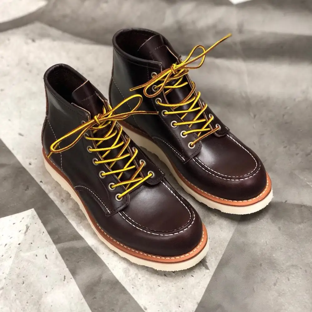 Genuine Italian Cow Leather Handmade Rider Boots 3