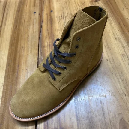 35–52 Superb Handmade Goodyear Welted Genuine Italian Cow Leather Suede Boots – Custom Made 20