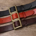 Premium Pure Cowskin Belt - 3.8 cm VeroLux™ Genuine Leather Belt 4