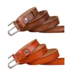 Ultimate 2.3cm SlimPin™ Ultra-Slim Unisex Leather Belt – 7 Color Options 4