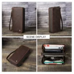 HeritageCraft™ Genuine Leather Men Clutch Wallet 2