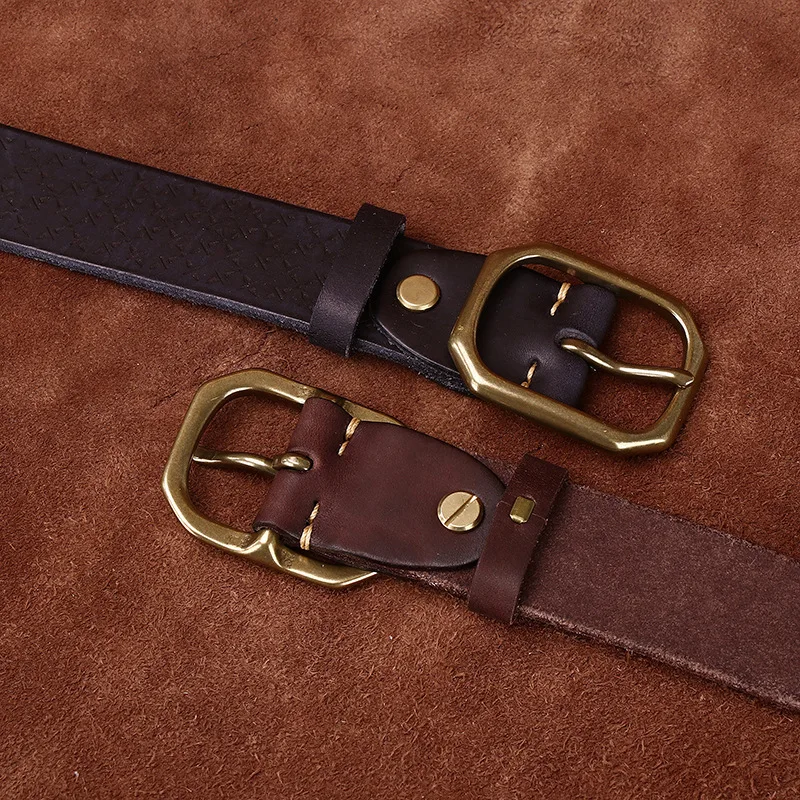 Ultimate 3.8cm CintoLux™ Pure Cowhide Luxury Belt – 6 Size Options 6