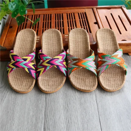 Linen Breeze™: 5 Unbeatable Perks of Unisex Hemp Summer Slippers 2