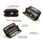 HeritageCraft™ Genuine Leather Men Clutch Wallet 5