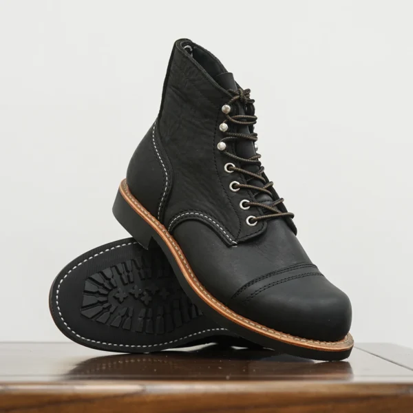 8084 Iron Ranger Moctoeboots – Handmade Goodyear Welted Genuine Leather Work Boots for Men 1