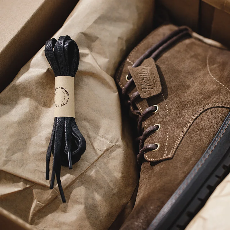 Men’s CrownMark Vintage Fleece Winter Work Boots 5