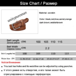 Ultimate 2.3cm SlimPin™ Ultra-Slim Unisex Leather Belt – 7 Color Options 6