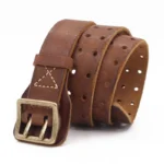 MachoForge⢠Vintage Double-Needle Leather Belt 6