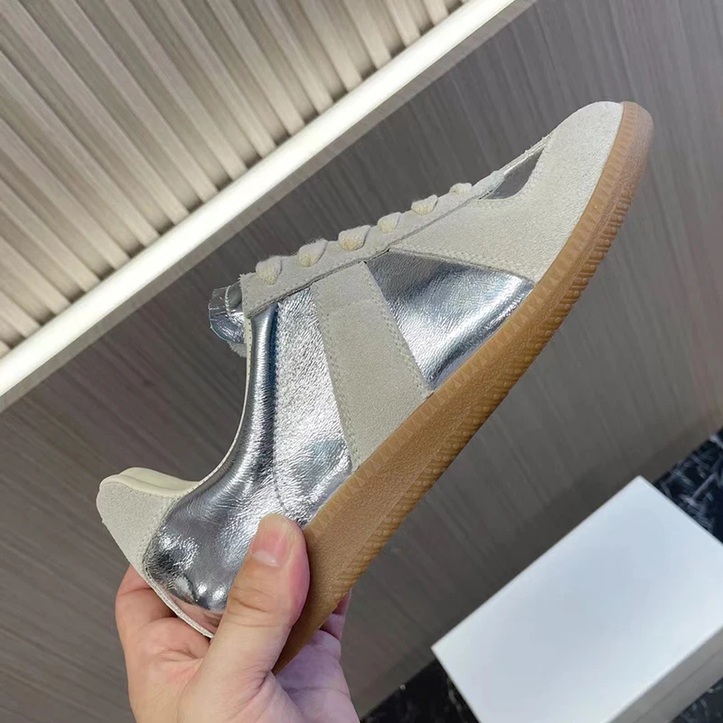 Retro Swagger™ German-Inspired Training Suede Sneakers with Sheepskin Comfort 5