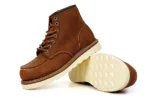 Ironstride™ Men’s Goodyear Welted Genuine Italian handmade rider boots – Waterproof Cowhide Equestrian Ankle Boots
