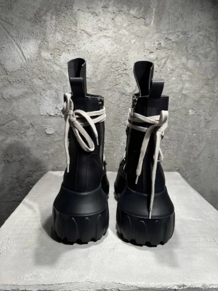 Gothic Rider Platform Boots™ – Unisex High-Top Leather Sneakers 2