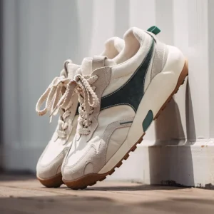 Men’s Retro American Running Shoes – Casual Low-Top Wool Sneakers with EVA Soles for Streetwear & Everyday Comfort 1