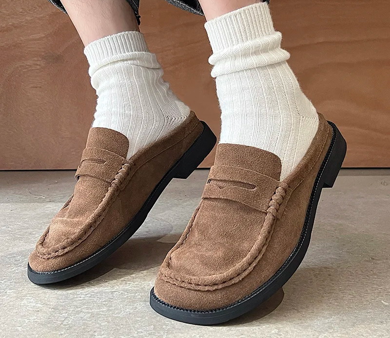 Summer Revival College Loafers™ – Men’s Cow Suede Slip-On Casual Shoes 4