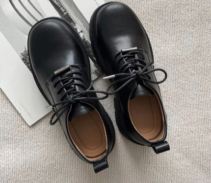 Matsuke Elevateâ„¢ 7CM Black Unisex Derby Shoes 2