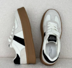 4.2cm Handcrafted Pigskin Mixed-Color Sneakers for Women – BloomWeave™ Breathable Fashion Pigskin Sneakers 3