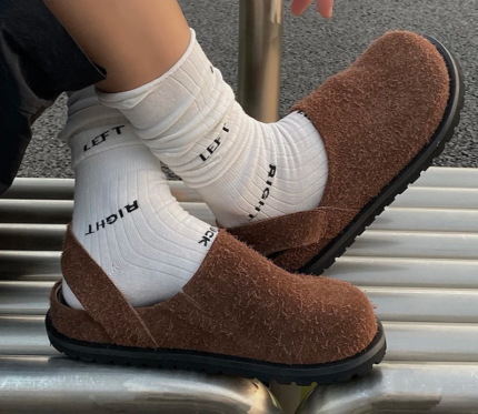 Vintage Suede Beach Sliders™ – Men’s Short-Haired Cow Suede Summer Sandals