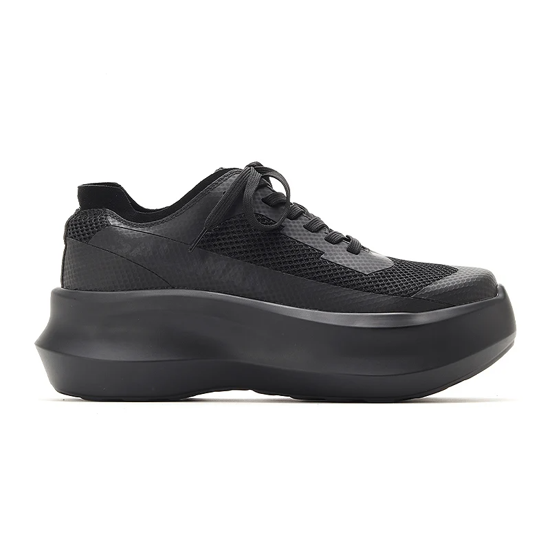7CM Mesh Boost Dad Shoes – Men’s Breathable Height-Boost Sneakers