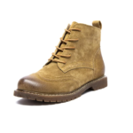 ASHMONT™ Retro British Suede Ankle Boots – Genuine Leather Fur-Lined Booties for Women 4