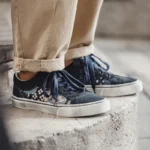 YUKONARI™ Japanese Retro Canvas Shoes | Hand-Painted Totem Sneakers for Men & Women 3