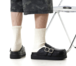 Boken™ Thick-Soled High-Head Mules – Men’s Microfiber Summer Slides 3