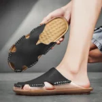 LEGATIOR™ Roman Split-Leather Sandals – Big-Size Men’s Outdoor Walking Footwear (Sizes 46 & 48) 4