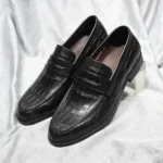 GatorCraft™ Handmade Alligator Penny Loafers – Slip-On Luxury for Any Occasion 3