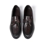SerpentTassel™ Men’s Snake‑Print Tassel Loafers | Genuine Waterproof Leather Slip‑Ons 5