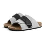 5-Star CorkNova™ Ultimate Retro Color-Block Cork Mules – Men’s Adjustable Summer Slide-On Sandals 6