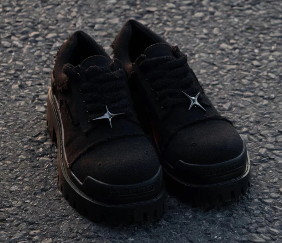 Original Four Star Denim Destructive Big-Head Work Shoes™ 5