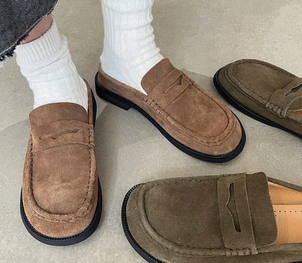 Summer Revival College Loafers™ – Men’s Cow Suede Slip-On Casual Shoes 2