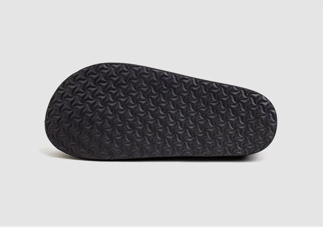 5-Star Ultimate Cozy Black Suede Mules for Men – Warm Slip-On Casual Loafers 6