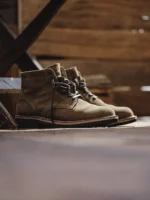 EscapeForge™ Men’s Vintage Yellow Desert Combat Boots – Retro Ankle Outdoor Footwear 3